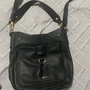 Rossetti Black hobo/crossbody bag.